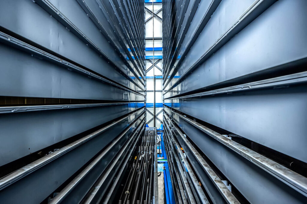 Hochregallager - Bühlmann Maschinenbau Schachen